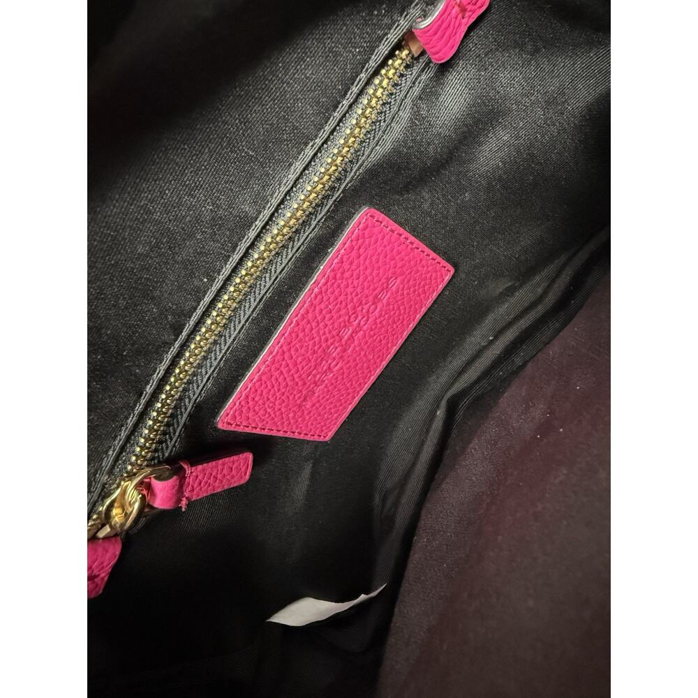 Marc Jacobs The Box 20 Diva Pink Leather Crossbody Top Handle Bag - Picture 14 of 15